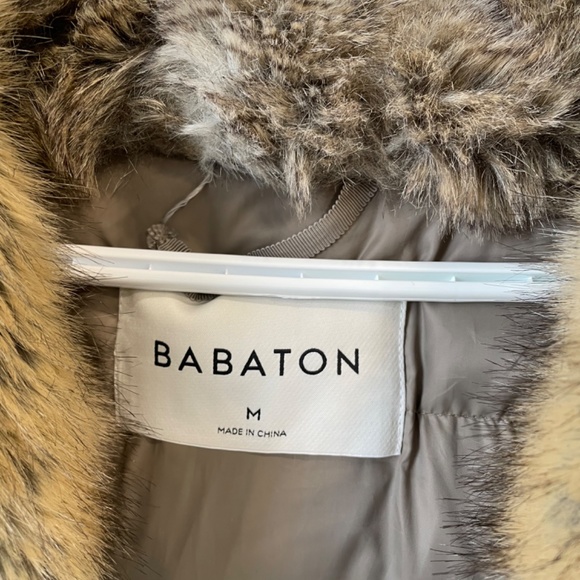 Aritzia Babaton beige size M parka - Picture 3 of 6